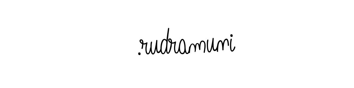 Ś.rudramuni stylish signature style. Best Handwritten Sign (Angelique-Rose-font-FFP) for my name. Handwritten Signature Collection Ideas for my name Ś.rudramuni. Ś.rudramuni signature style 5 images and pictures png