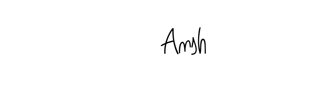 Make a short रु Ansh signature style. Manage your documents anywhere anytime using Angelique-Rose-font-FFP. Create and add eSignatures, submit forms, share and send files easily. रु Ansh signature style 5 images and pictures png