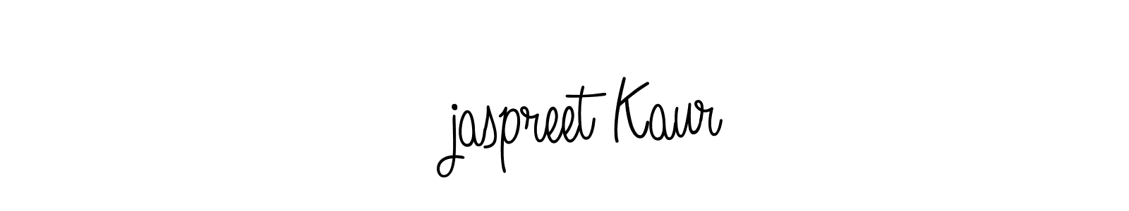 The best way (Angelique-Rose-font-FFP) to make a short signature is to pick only two or three words in your name. The name ‌jaspreet Kaur include a total of six letters. For converting this name. ‌jaspreet Kaur signature style 5 images and pictures png
