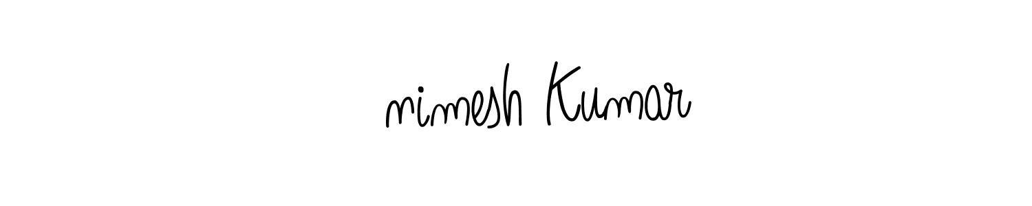 How to Draw ∀nimesh Kumar signature style? Angelique-Rose-font-FFP is a latest design signature styles for name ∀nimesh Kumar. ∀nimesh Kumar signature style 5 images and pictures png