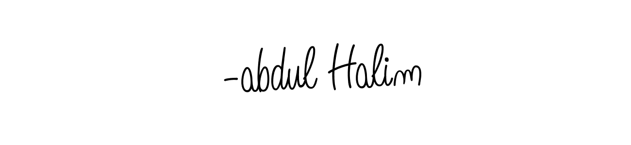 Once you've used our free online signature maker to create your best signature Angelique-Rose-font-FFP style, it's time to enjoy all of the benefits that  -abdul Halim name signing documents.  -abdul Halim signature style 5 images and pictures png