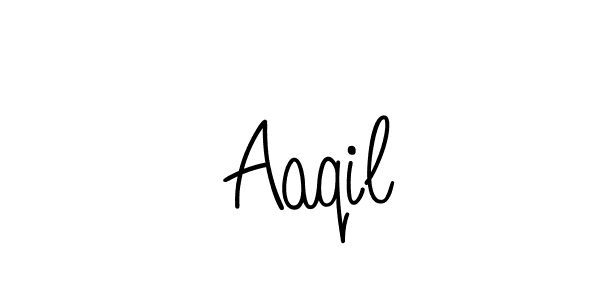 How to make  Aaqil signature? Angelique-Rose-font-FFP is a professional autograph style. Create handwritten signature for  Aaqil name.  Aaqil signature style 5 images and pictures png