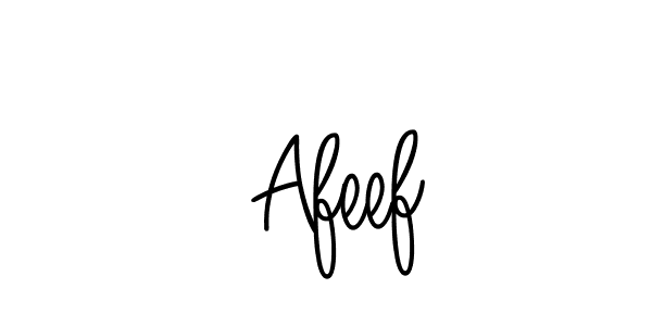 Design your own signature with our free online signature maker. With this signature software, you can create a handwritten (Angelique-Rose-font-FFP) signature for name  Afeef.  Afeef signature style 5 images and pictures png