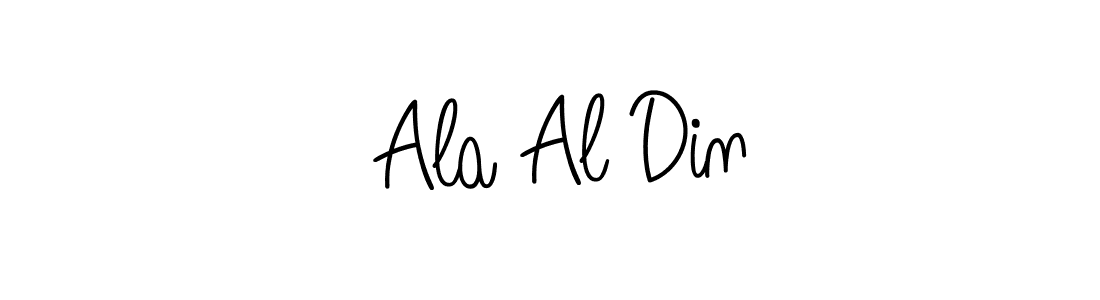  Ala Al Din stylish signature style. Best Handwritten Sign (Angelique-Rose-font-FFP) for my name. Handwritten Signature Collection Ideas for my name  Ala Al Din.  Ala Al Din signature style 5 images and pictures png