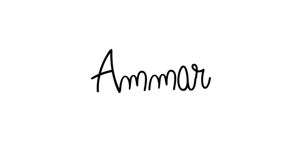  Ammar stylish signature style. Best Handwritten Sign (Angelique-Rose-font-FFP) for my name. Handwritten Signature Collection Ideas for my name  Ammar.  Ammar signature style 5 images and pictures png