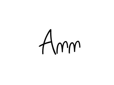 Design your own signature with our free online signature maker. With this signature software, you can create a handwritten (Angelique-Rose-font-FFP) signature for name  Ann.  Ann signature style 5 images and pictures png