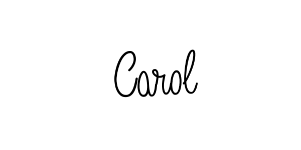 You can use this online signature creator to create a handwritten signature for the name  Carol. This is the best online autograph maker.  Carol signature style 5 images and pictures png