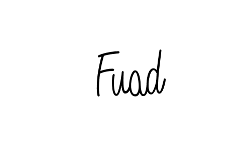 Once you've used our free online signature maker to create your best signature Angelique-Rose-font-FFP style, it's time to enjoy all of the benefits that  Fuad name signing documents.  Fuad signature style 5 images and pictures png