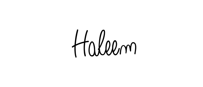 Make a short  Haleem signature style. Manage your documents anywhere anytime using Angelique-Rose-font-FFP. Create and add eSignatures, submit forms, share and send files easily.  Haleem signature style 5 images and pictures png