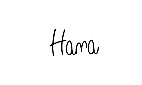 You can use this online signature creator to create a handwritten signature for the name  Hana. This is the best online autograph maker.  Hana signature style 5 images and pictures png
