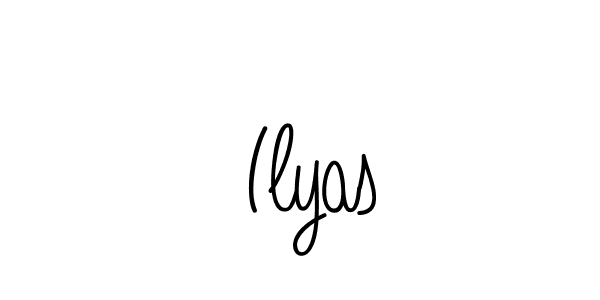 Make a beautiful signature design for name  Ilyas. Use this online signature maker to create a handwritten signature for free.  Ilyas signature style 5 images and pictures png