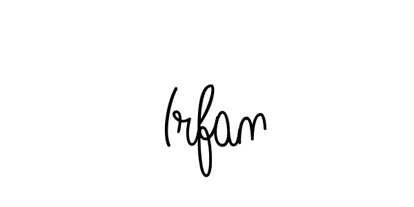 How to make  Irfan signature? Angelique-Rose-font-FFP is a professional autograph style. Create handwritten signature for  Irfan name.  Irfan signature style 5 images and pictures png