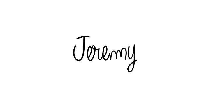 How to make  Jeremy signature? Angelique-Rose-font-FFP is a professional autograph style. Create handwritten signature for  Jeremy name.  Jeremy signature style 5 images and pictures png