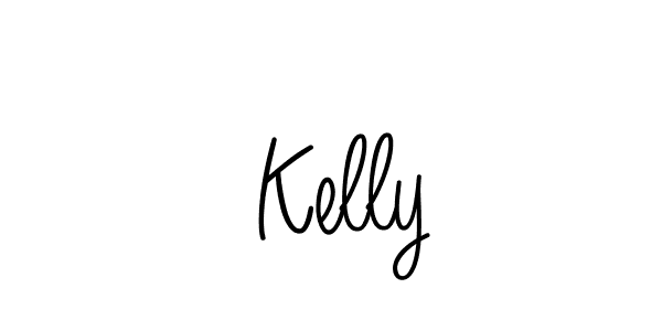 It looks lik you need a new signature style for name  Kelly. Design unique handwritten (Angelique-Rose-font-FFP) signature with our free signature maker in just a few clicks.  Kelly signature style 5 images and pictures png