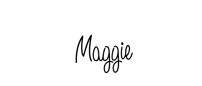 Once you've used our free online signature maker to create your best signature Angelique-Rose-font-FFP style, it's time to enjoy all of the benefits that  Maggie name signing documents.  Maggie signature style 5 images and pictures png