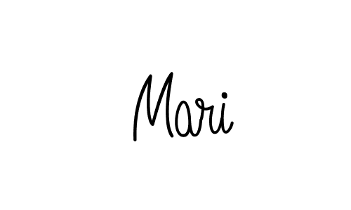Once you've used our free online signature maker to create your best signature Angelique-Rose-font-FFP style, it's time to enjoy all of the benefits that  Mari name signing documents.  Mari signature style 5 images and pictures png