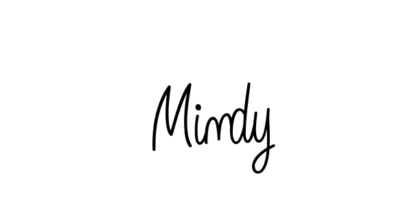 It looks lik you need a new signature style for name  Mindy. Design unique handwritten (Angelique-Rose-font-FFP) signature with our free signature maker in just a few clicks.  Mindy signature style 5 images and pictures png