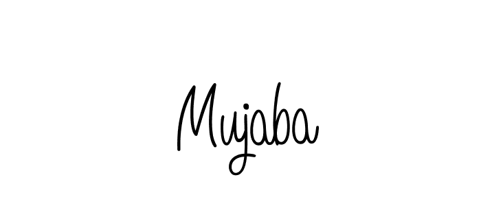 if you are searching for the best signature style for your name  Mujaba. so please give up your signature search. here we have designed multiple signature styles  using Angelique-Rose-font-FFP.  Mujaba signature style 5 images and pictures png