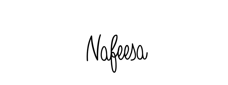 if you are searching for the best signature style for your name  Nafeesa. so please give up your signature search. here we have designed multiple signature styles  using Angelique-Rose-font-FFP.  Nafeesa signature style 5 images and pictures png