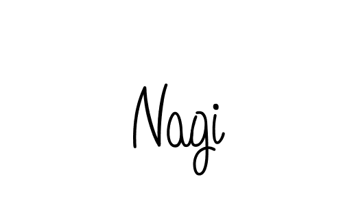 Use a signature maker to create a handwritten signature online. With this signature software, you can design (Angelique-Rose-font-FFP) your own signature for name  Nagi.  Nagi signature style 5 images and pictures png