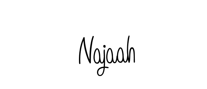 Also You can easily find your signature by using the search form. We will create  Najaah name handwritten signature images for you free of cost using Angelique-Rose-font-FFP sign style.  Najaah signature style 5 images and pictures png