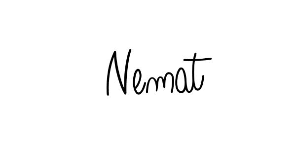 Make a short  Nemat signature style. Manage your documents anywhere anytime using Angelique-Rose-font-FFP. Create and add eSignatures, submit forms, share and send files easily.  Nemat signature style 5 images and pictures png