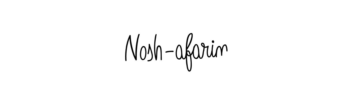 It looks lik you need a new signature style for name  Nosh-afarin. Design unique handwritten (Angelique-Rose-font-FFP) signature with our free signature maker in just a few clicks.  Nosh-afarin signature style 5 images and pictures png