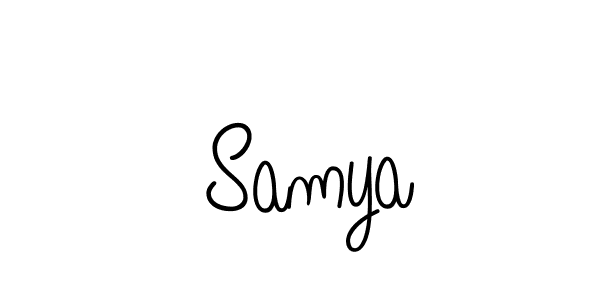  Samya stylish signature style. Best Handwritten Sign (Angelique-Rose-font-FFP) for my name. Handwritten Signature Collection Ideas for my name  Samya.  Samya signature style 5 images and pictures png