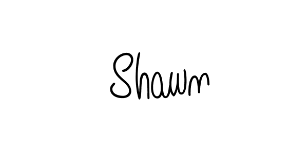 Best and Professional Signature Style for  Shawn. Angelique-Rose-font-FFP Best Signature Style Collection.  Shawn signature style 5 images and pictures png