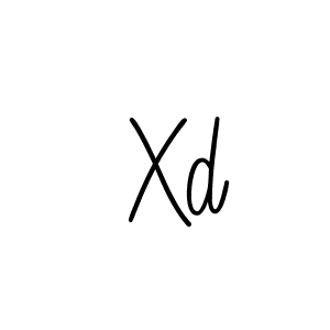 This is the best signature style for the  Xd name. Also you like these signature font (Angelique-Rose-font-FFP). Mix name signature.  Xd signature style 5 images and pictures png