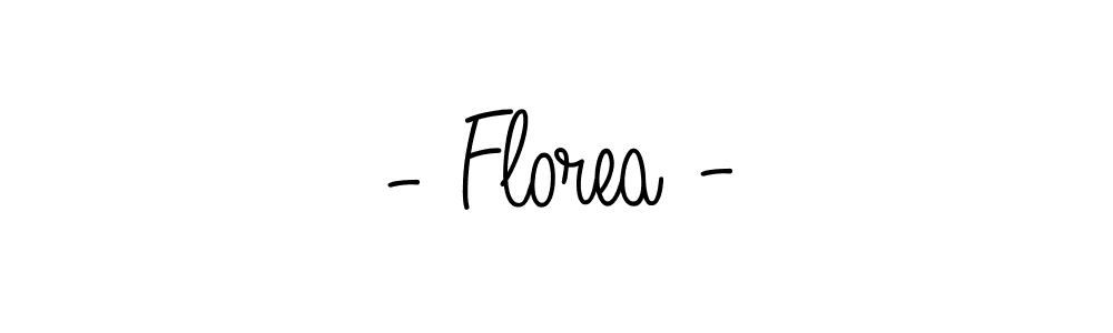 How to make - Florea - signature? Angelique-Rose-font-FFP is a professional autograph style. Create handwritten signature for - Florea - name. - Florea - signature style 5 images and pictures png