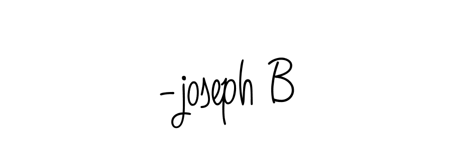 Make a beautiful signature design for name -joseph B. Use this online signature maker to create a handwritten signature for free. -joseph B signature style 5 images and pictures png