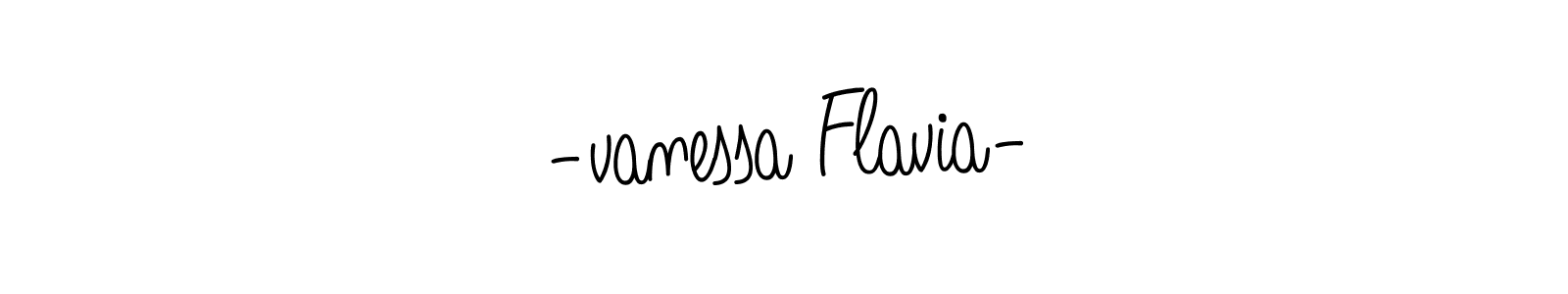 Design your own signature with our free online signature maker. With this signature software, you can create a handwritten (Angelique-Rose-font-FFP) signature for name -vanessa Flavia-. -vanessa Flavia- signature style 5 images and pictures png