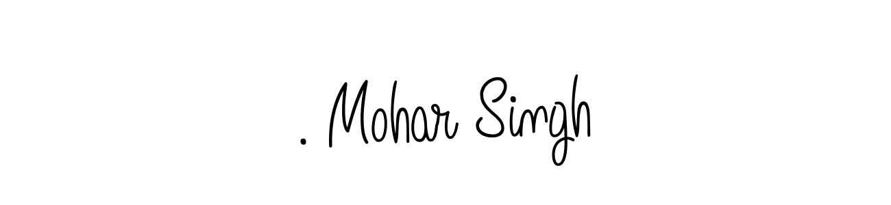 How to Draw . Mohar Singh signature style? Angelique-Rose-font-FFP is a latest design signature styles for name . Mohar Singh. . Mohar Singh signature style 5 images and pictures png