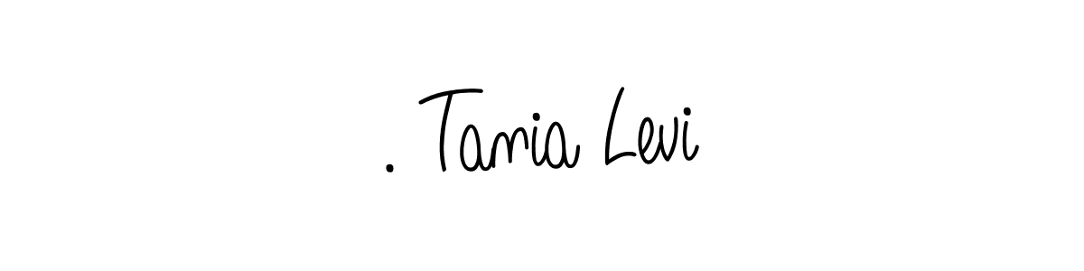 Design your own signature with our free online signature maker. With this signature software, you can create a handwritten (Angelique-Rose-font-FFP) signature for name . Tania Levi. . Tania Levi signature style 5 images and pictures png