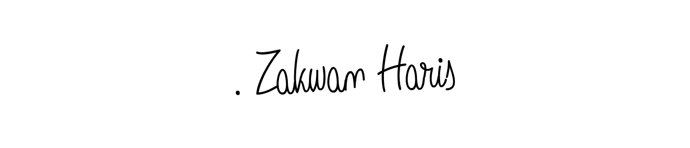 How to make . Zakwan Haris name signature. Use Angelique-Rose-font-FFP style for creating short signs online. This is the latest handwritten sign. . Zakwan Haris signature style 5 images and pictures png