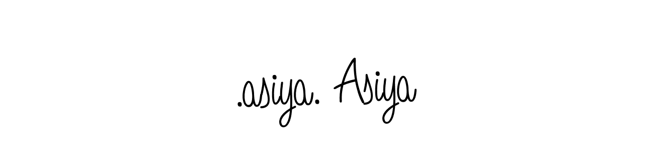 Design your own signature with our free online signature maker. With this signature software, you can create a handwritten (Angelique-Rose-font-FFP) signature for name .asiya. Asiya. .asiya. Asiya signature style 5 images and pictures png