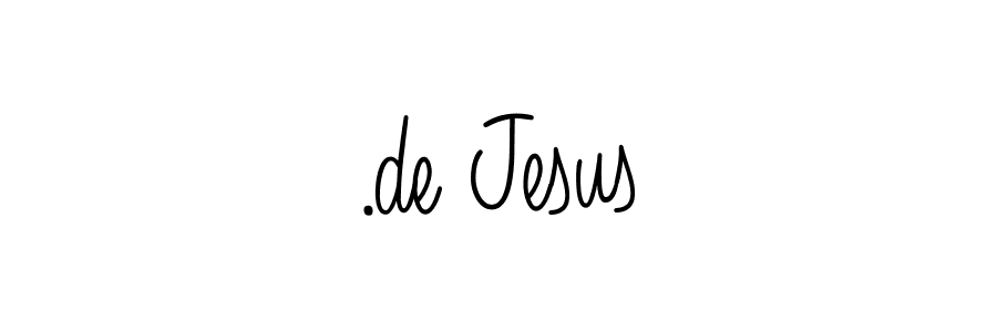 .de Jesus stylish signature style. Best Handwritten Sign (Angelique-Rose-font-FFP) for my name. Handwritten Signature Collection Ideas for my name .de Jesus. .de Jesus signature style 5 images and pictures png