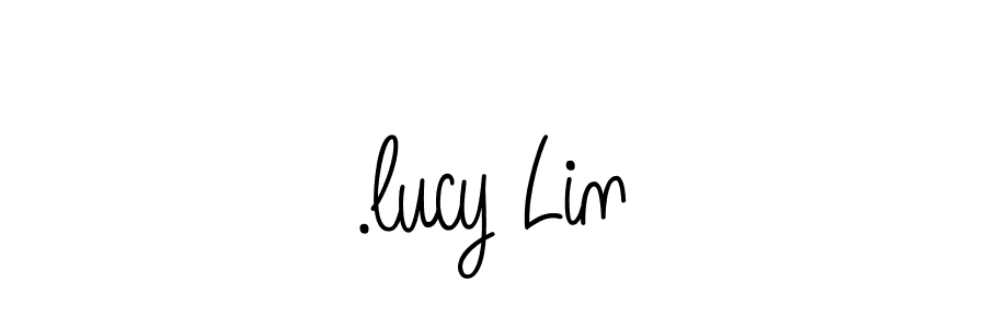 Angelique-Rose-font-FFP is a professional signature style that is perfect for those who want to add a touch of class to their signature. It is also a great choice for those who want to make their signature more unique. Get .lucy Lin name to fancy signature for free. .lucy Lin signature style 5 images and pictures png