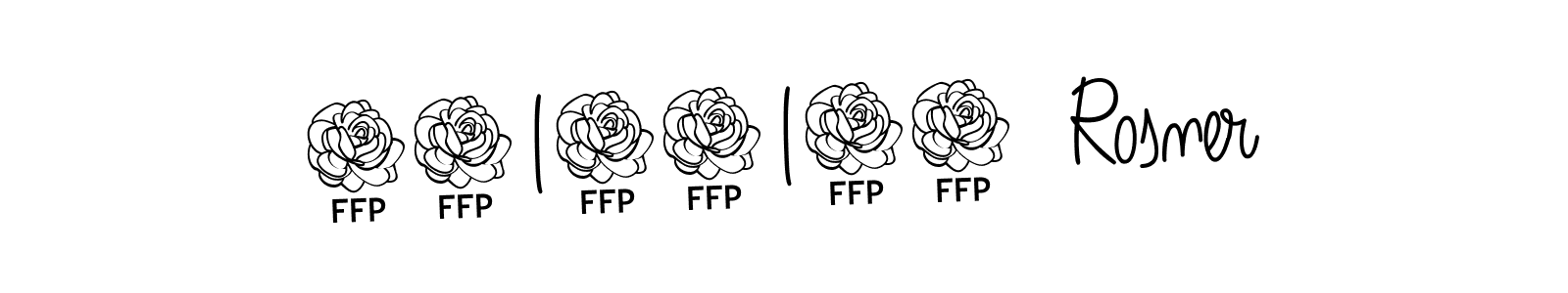 The best way (Angelique-Rose-font-FFP) to make a short signature is to pick only two or three words in your name. The name 06|27|24  Rosner include a total of six letters. For converting this name. 06|27|24  Rosner signature style 5 images and pictures png