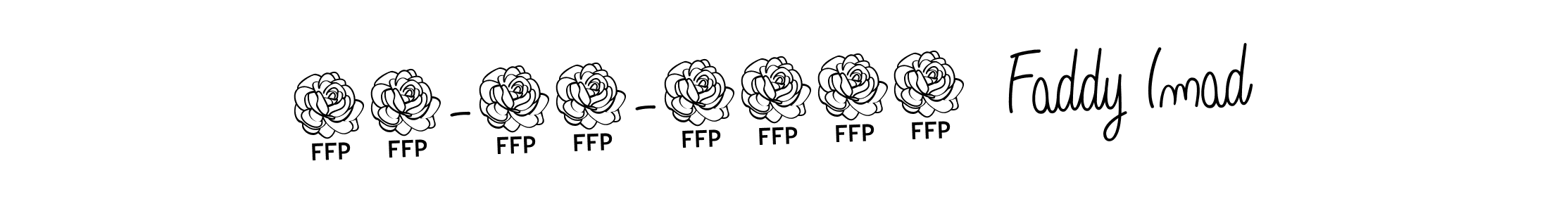 How to Draw 06-10-2024  Faddy Imad signature style? Angelique-Rose-font-FFP is a latest design signature styles for name 06-10-2024  Faddy Imad. 06-10-2024  Faddy Imad signature style 5 images and pictures png