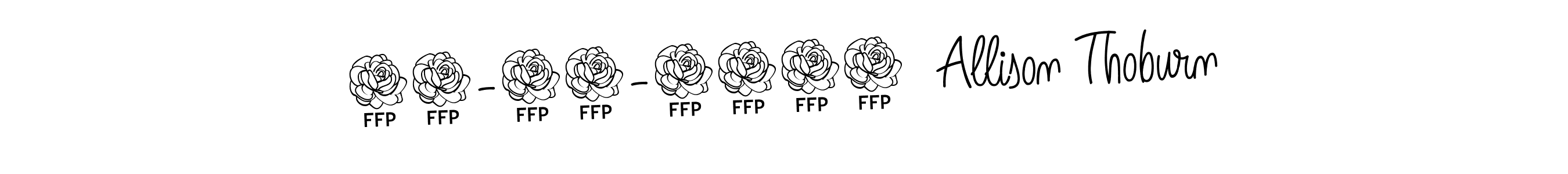 Angelique-Rose-font-FFP is a professional signature style that is perfect for those who want to add a touch of class to their signature. It is also a great choice for those who want to make their signature more unique. Get 06-13-2024  Allison Thoburn name to fancy signature for free. 06-13-2024  Allison Thoburn signature style 5 images and pictures png