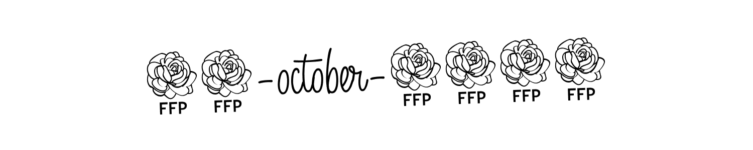 You should practise on your own different ways (Angelique-Rose-font-FFP) to write your name (07-october-2024) in signature. don't let someone else do it for you. 07-october-2024 signature style 5 images and pictures png