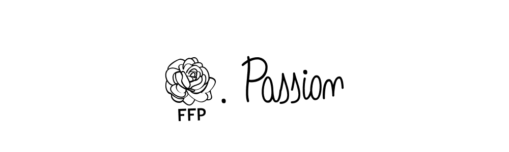 How to Draw 1. Passion signature style? Angelique-Rose-font-FFP is a latest design signature styles for name 1. Passion. 1. Passion signature style 5 images and pictures png