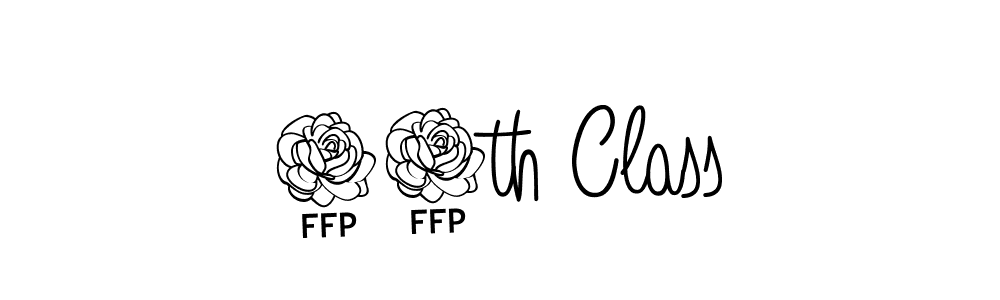 Make a beautiful signature design for name 10th Class. With this signature (Angelique-Rose-font-FFP) style, you can create a handwritten signature for free. 10th Class signature style 5 images and pictures png