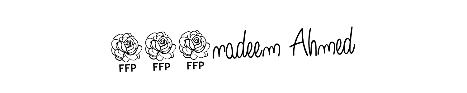 Make a short 123nadeem Ahmed signature style. Manage your documents anywhere anytime using Angelique-Rose-font-FFP. Create and add eSignatures, submit forms, share and send files easily. 123nadeem Ahmed signature style 5 images and pictures png