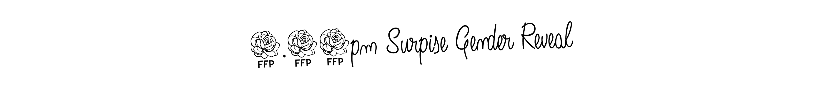 Also You can easily find your signature by using the search form. We will create 2.00pm Surpise Gender Reveal name handwritten signature images for you free of cost using Angelique-Rose-font-FFP sign style. 2.00pm Surpise Gender Reveal signature style 5 images and pictures png