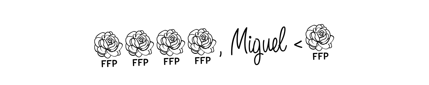 Make a short 2025, Miguel <3 signature style. Manage your documents anywhere anytime using Angelique-Rose-font-FFP. Create and add eSignatures, submit forms, share and send files easily. 2025, Miguel <3 signature style 5 images and pictures png