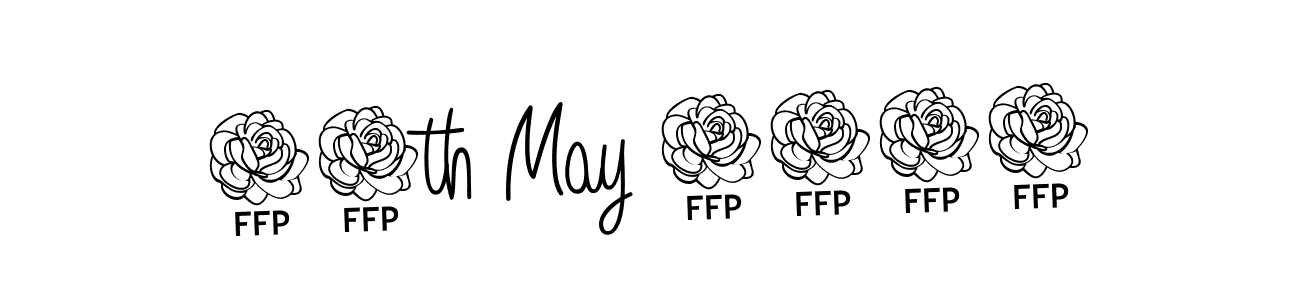 You should practise on your own different ways (Angelique-Rose-font-FFP) to write your name (26th May 2024) in signature. don't let someone else do it for you. 26th May 2024 signature style 5 images and pictures png