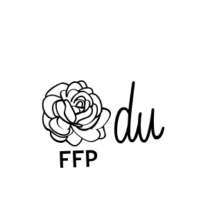 Design your own signature with our free online signature maker. With this signature software, you can create a handwritten (Angelique-Rose-font-FFP) signature for name 2du. 2du signature style 5 images and pictures png